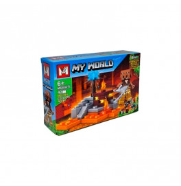 Конструктор My World незер блочный пластиковый