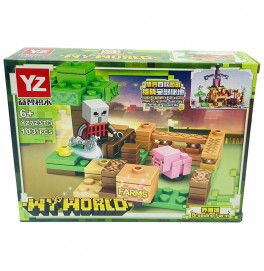 Конструктор My World блочный пластиковый YZ7237_series3
