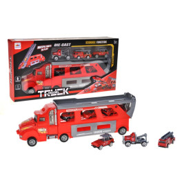 Автовоз с машинками 41x7,5x21,5 см LH518