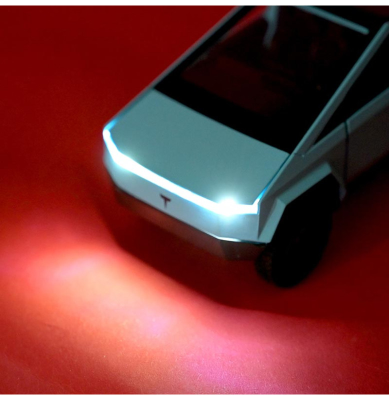 Машинка Автопром Tesla pickup truck 1:32 зі світлом і звуком AP74222_Ocean