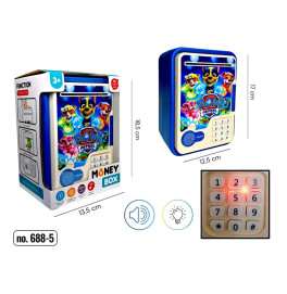 Копилка Сейф Щенячий Патруль со звуком и светом 688-5