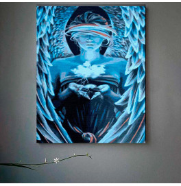 Картина по номерам Глубины души Strateg 30х40 см SS-6497