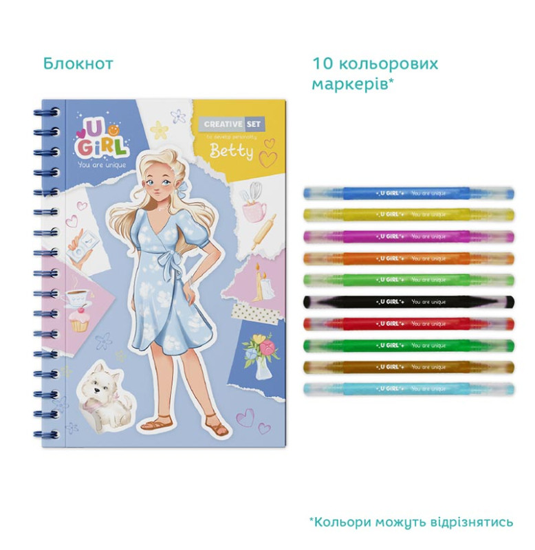 Набір для творчості Dodo UGirl Бетті 300952 Набір для творчості Dodo UGirl Бетті 300952