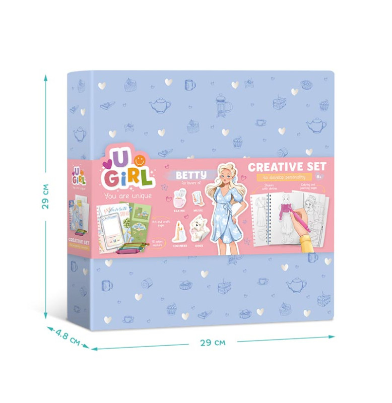 Набір для творчості Dodo UGirl Бетті 300952 Набір для творчості Dodo UGirl Бетті 300952