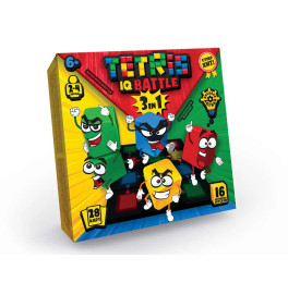 Настольная игра Danko Toys "Tetris IQ battle 3in1" развлекательная