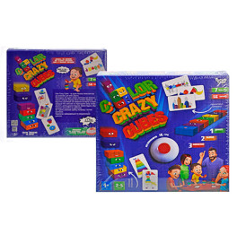 Настольная игра Danko Toys "Color Crazy Cubes" развивающая