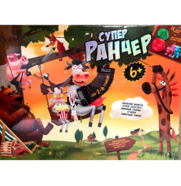 Настольная игра Danko Toys БОЛ "Супер Ранчер" для детей G-SR-01-01U Настольная игра Danko Toys БОЛ "Супер Ранчер" для детей G-SR-01-01U