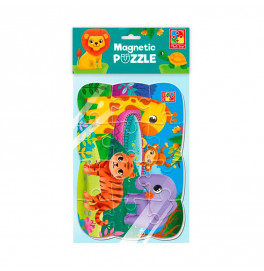 Мягкие пазлы Vladi Toys А5 Малыш сможет "Зоопарк" магнитные