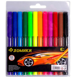 Фломастер "Фломики" "C" 12 цветов