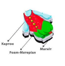 Одевалка Vladi Toys "Принцесса" на магнитах VT3204-26