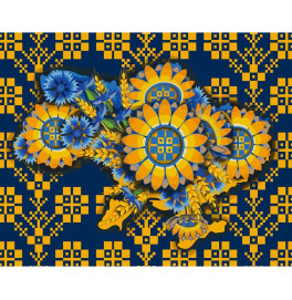 Картина по номерам "Сила" 40*50 см @ 13034-AC