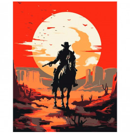 Картина за номерами "Вестерн" ArtCraft 40*50 см 10153-AC