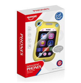 Игрушечный телефончик со светом и звуком развивающий HE0508