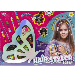 Набор для создания причесок Danko Toys Парикмахер Hair Styler. Fashion с аксессуарами