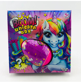 Бомбочка для ванной Danko Toys "Boom! Unicorn Box" с сюрпризом