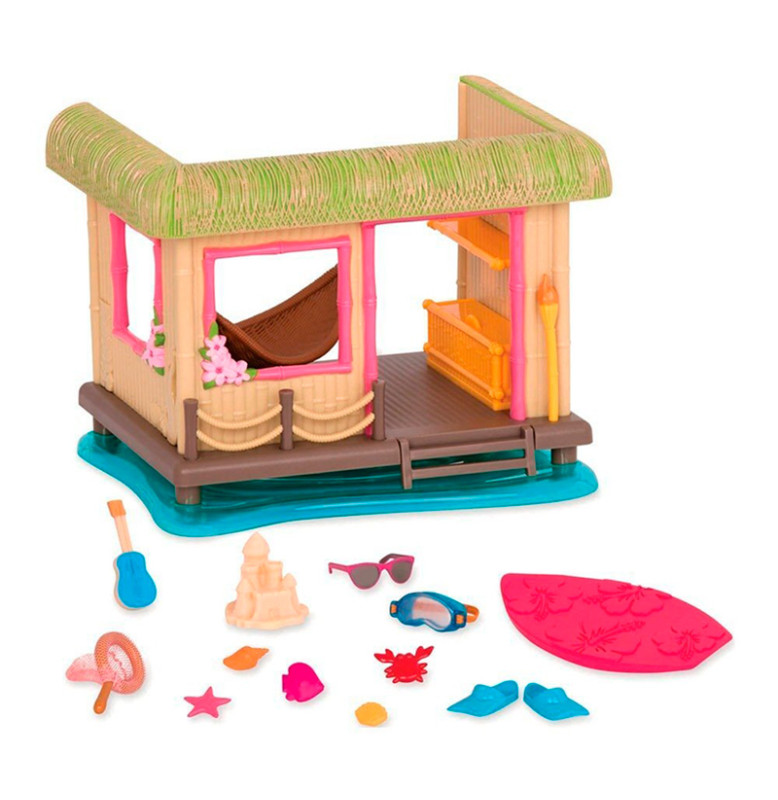 Игровой набор Li'l Woodzeez Пляжный домик Li'l Woodzeez Пляжный домик 6252Z Игровой набор Li'l Woodzeez Пляжный домик Li'l Woodzeez Пляжный домик 6252Z