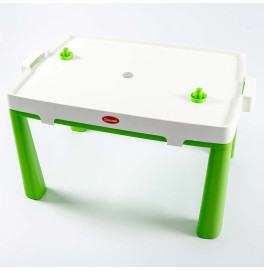 Стол детский зеленый + комплект для игры "Air Hockey"