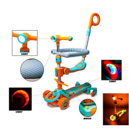 Самокат 5 В 1 SMART Оранжевый