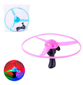 Запускалка арт. LS3659 зі світлом,24 см,4 кольори у пакеті 27*30 см LS3659_Pink