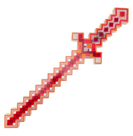 Меч майнкрафт со светом C28418_Red