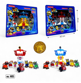 Ігровий Набір Щенячий патруль з транспортом H-05