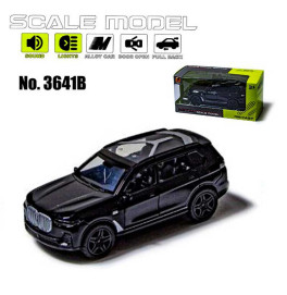 Машинка Scale model 3641B black свет, звук