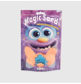 Magic sand в пакете 39401-7 оранжевый, 0,200 кг