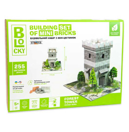Строительный набор для творчества из мини-кирпичиков BLOCKY Лесная Башня Strateg 31019 Строительный набор для творчества из мини-кирпичиков BLOCKY Лесная Башня Strateg 31019