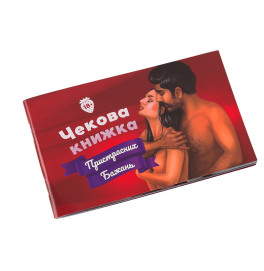 Настольная игра Fun Games Shop Чековая книга Страстных желаний