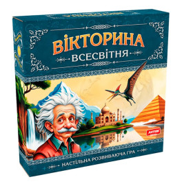 Настольная игра Artos Games "Викторина Всемирная" 96 карточек с вопросами в пяти категориях