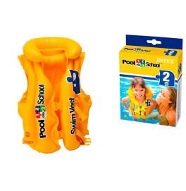 INTEX детский надувной жилет для плавания желтый, 3-6 лет, 3-6 лет 58660