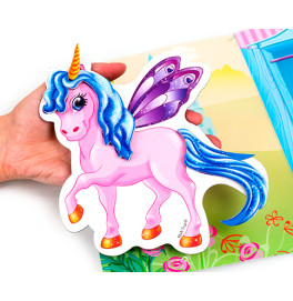 Магнитная игра Vladi Toys "Единорог" в папке