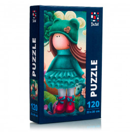 Пазл Vladi Toys "Маленькая кукла с кузнечиком" De.tail 120 элементов DT100-03