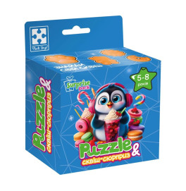 Пазли Vladi Toys "Пінгвінятко" із сквіш-сюрпризом VT8030-06