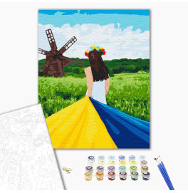 Картина по номерам "Дорога домой" 40*50 см