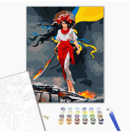 Картина по номерам "Победа в каждом из нас" 40*50 см