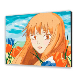 Картина по номерам "Kimi ni Todoke" 40*50 см без подрамника.