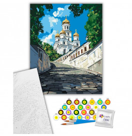 Картина за номерами "Андріївська церква" Artcraft 40*50 см 11071-AC