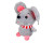 М'яка миша-брелок розмір 10 см X192_Gray