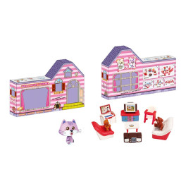 Игровой набор комната для кукол игрушечная с мебелью HY-067A