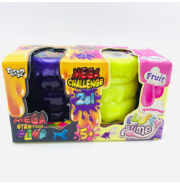 Вяжущая масса 2в1 "Mega Stretch Slime" и "Fluffy Slime" рус. FLS-03-01U