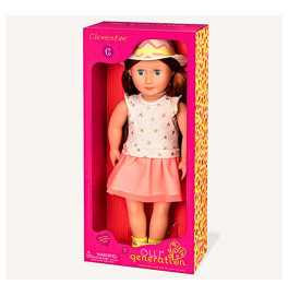 Лялька Our Generation Клементин у сукні та капелюшку 46 см BD31138Z