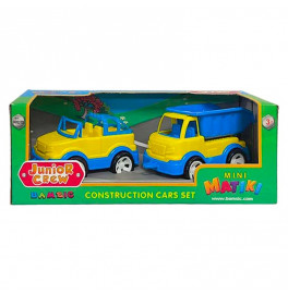 Mini Matiki коробка 2 внедорожник грузовик грузовик Бамсик 002/13_Yellow-Blue