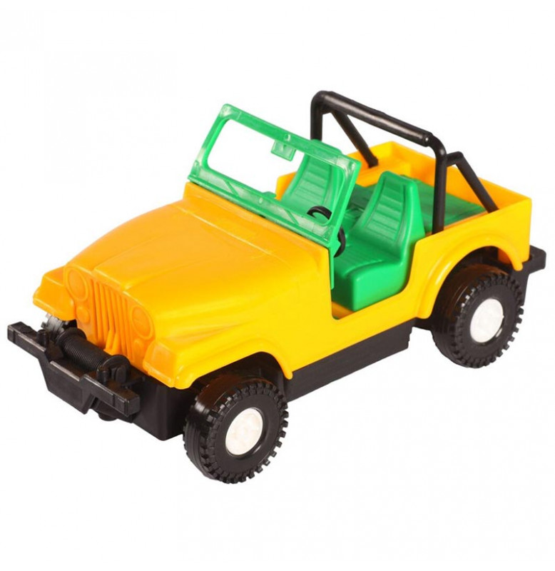 Машинка "Джип" 39015_Yellow