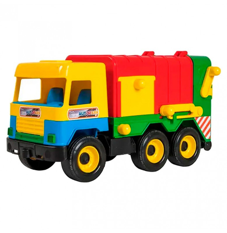 Мусоровоз "Middle truck" 39224_Yellow-Red-Green