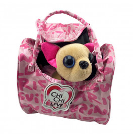 Собачка в сумочке Chi Chi Love Чихуахуа Вояж 20 см со звуком розовая LM-033 5892276 Pink
