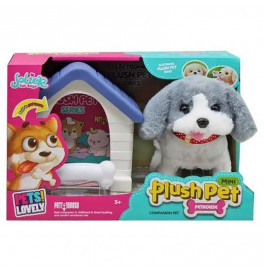 Мягкая игрушка собачка с музыкой LK002B/C_Dog, White-Gray