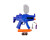 Водяний автомат WATER GUN з акумулятором ST212A_Violet