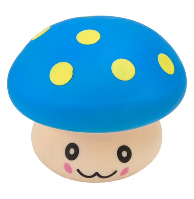 Игрушка Антистресс Сквиш YabbaDabba грибочек 6 см YD2523_Blue