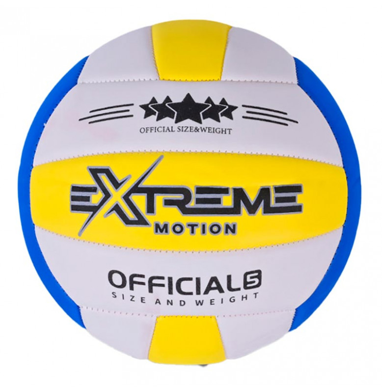 Мяч волейбольный PVC 280 гр VB20595_Yellow-Blue